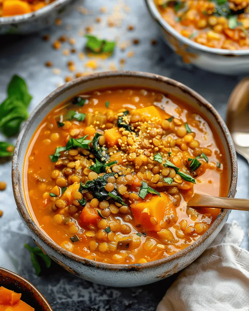 Damn Good Vegan Lentil Soup for Cozy Nights at Home