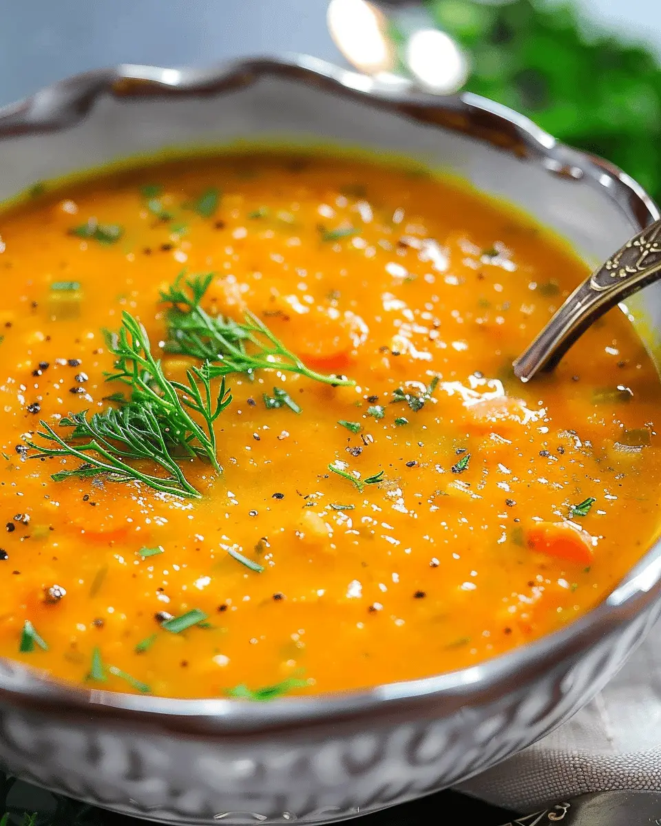Red Lentil Soup: Easy, Hearty Recipe for Cozy Nights