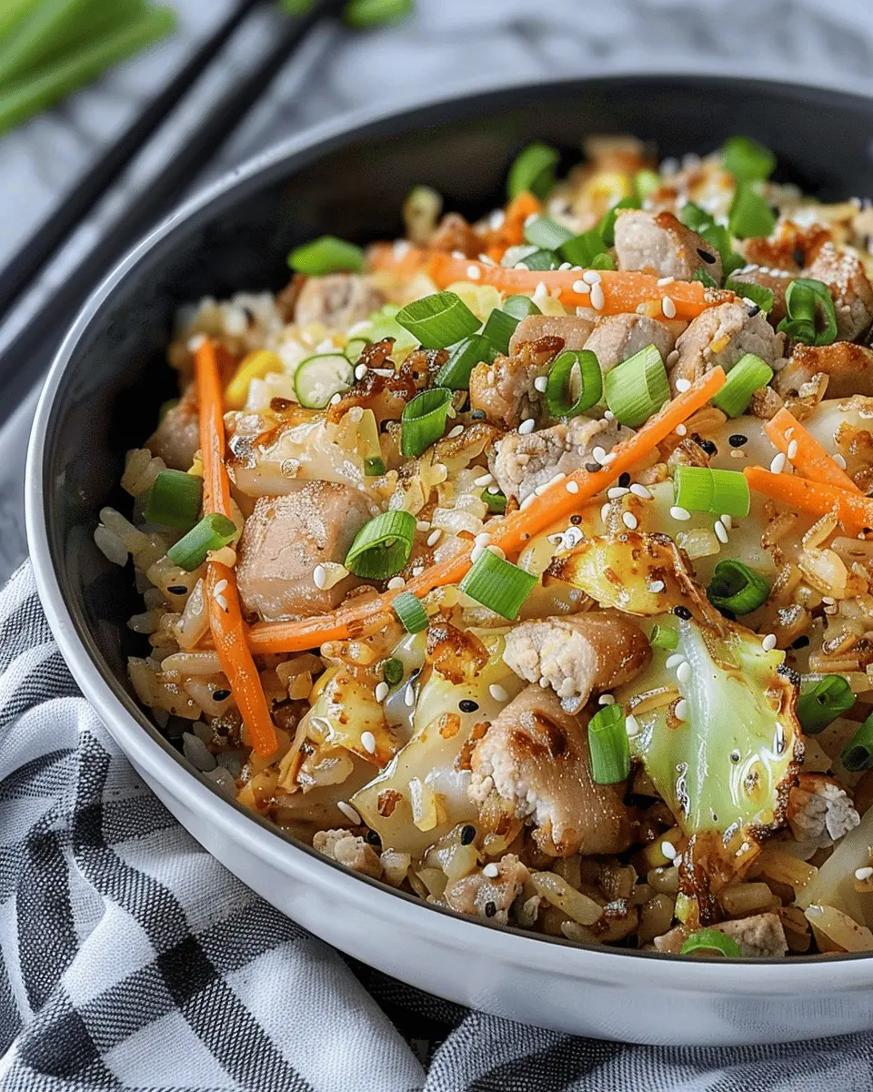 Egg Roll in a Bowl: Easy Turkey Bacon Delight for Home Cooks
