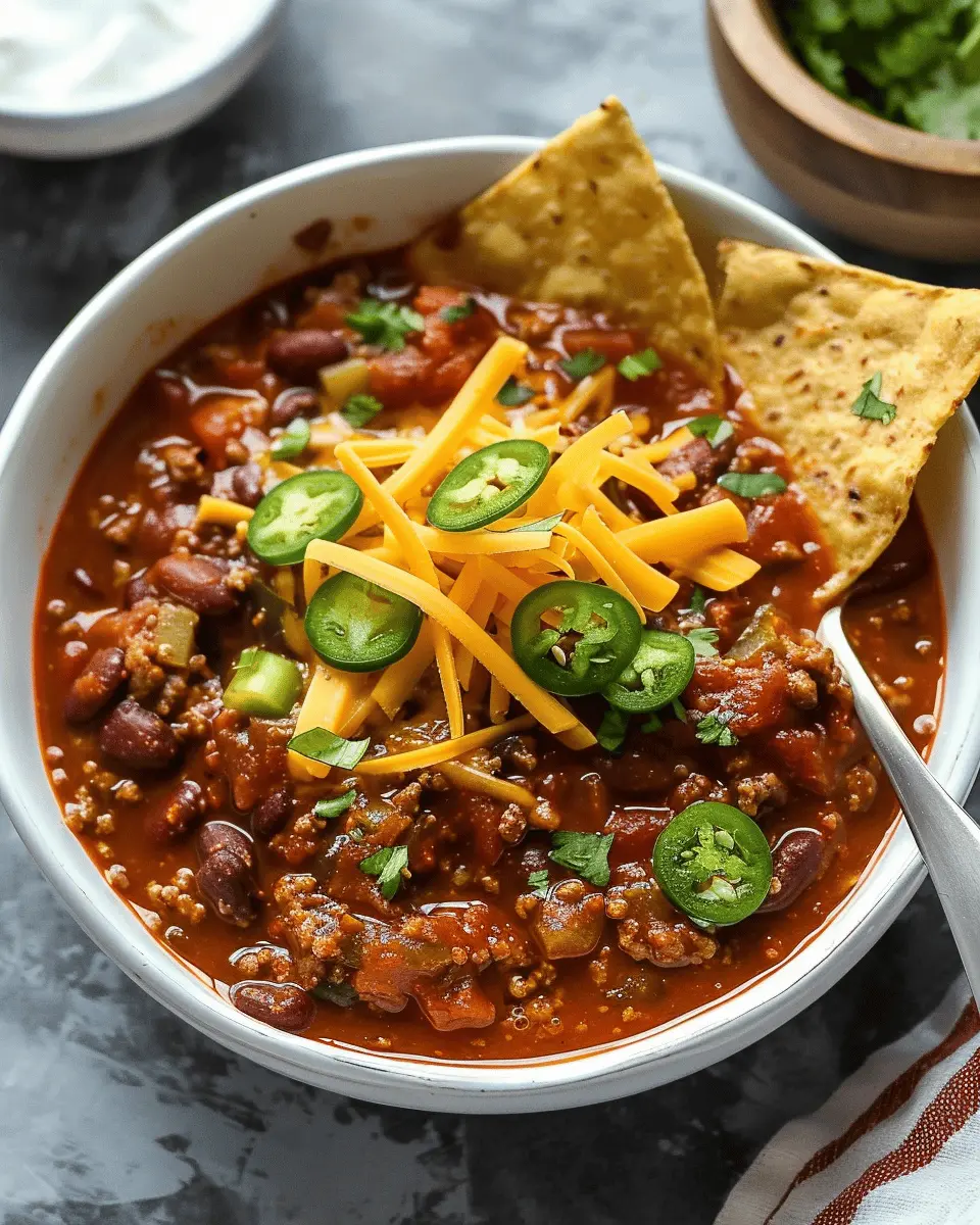 Easy Pumpkin Chili