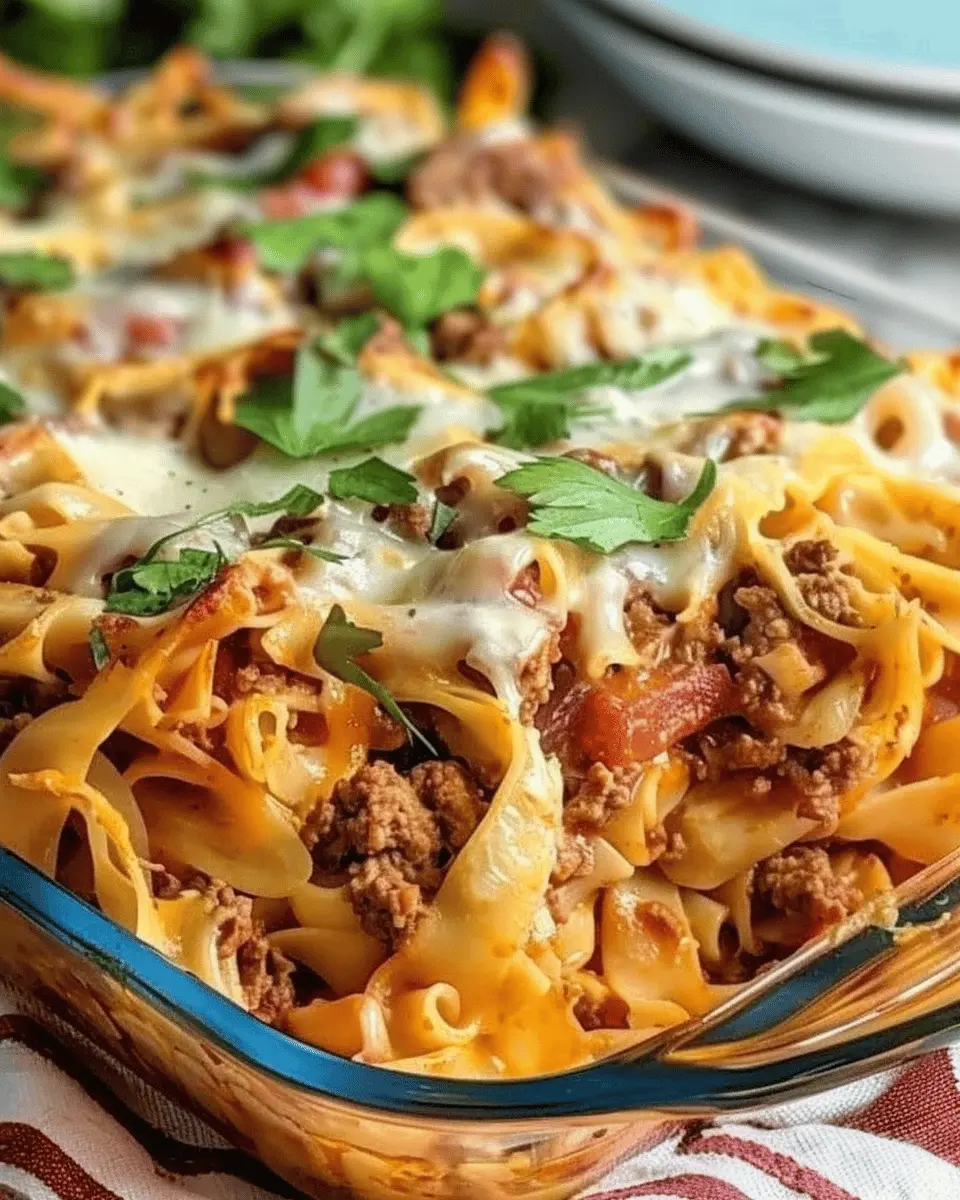 Beefy Sour Cream Noodle Bake: A Deliciously Hearty Family Meal