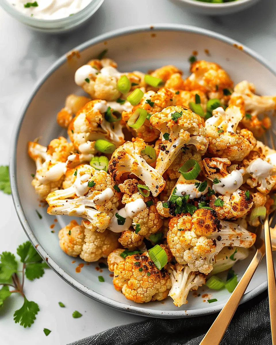 Air Fryer Buffalo Cauliflower Recipe: Easy and Flavorful Delight