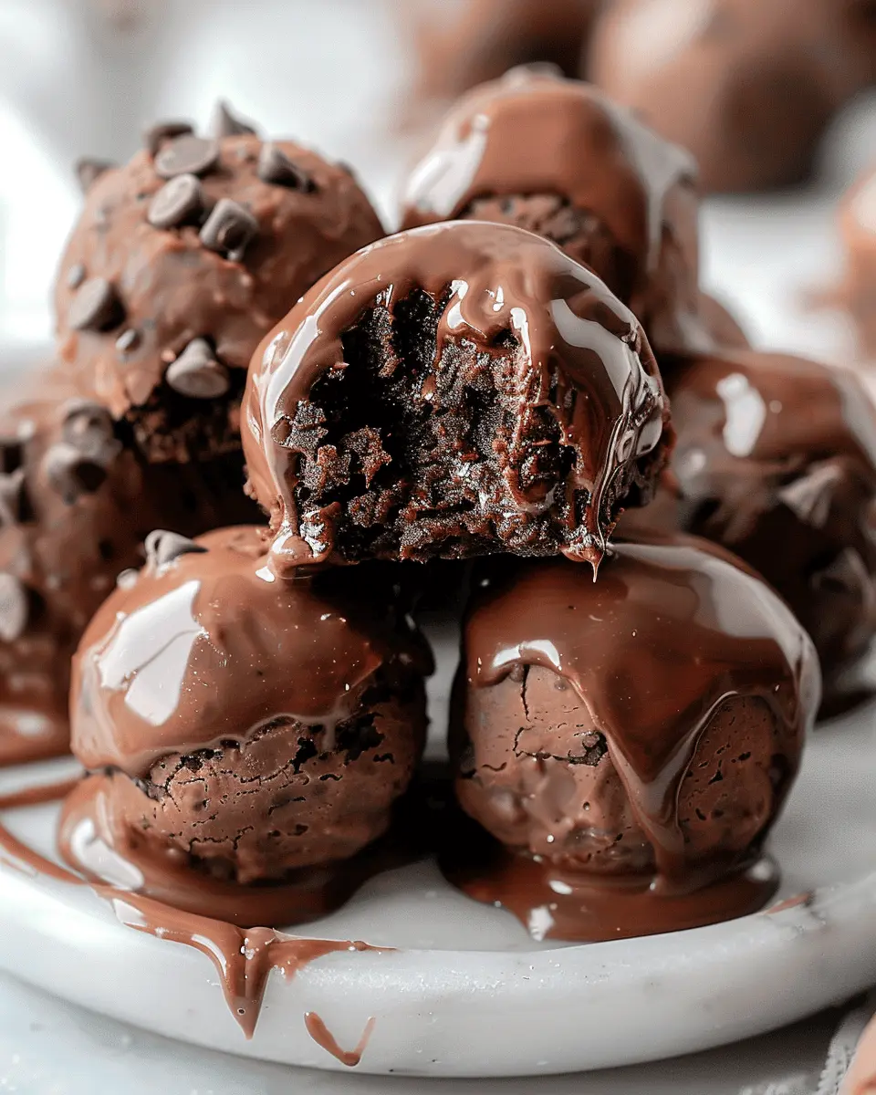 No-Bake Cottage Cheese Brownie Batter Protein Bites You’ll Love