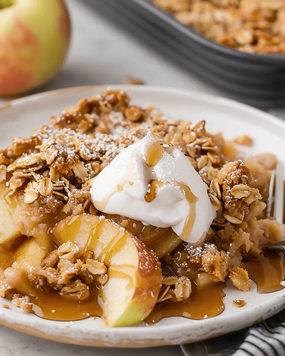 Apple Crisp Recipe With Oats: A Delightful Homemade Treat