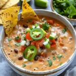 Creamy Vegetarian Tortilla Soup