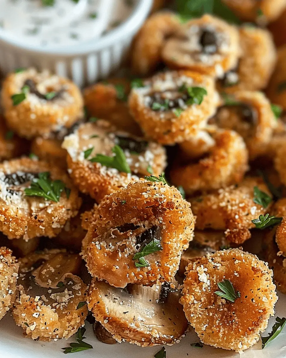 Crispy Ranch-Breaded Mushrooms: A Delightful Snack Upgrade