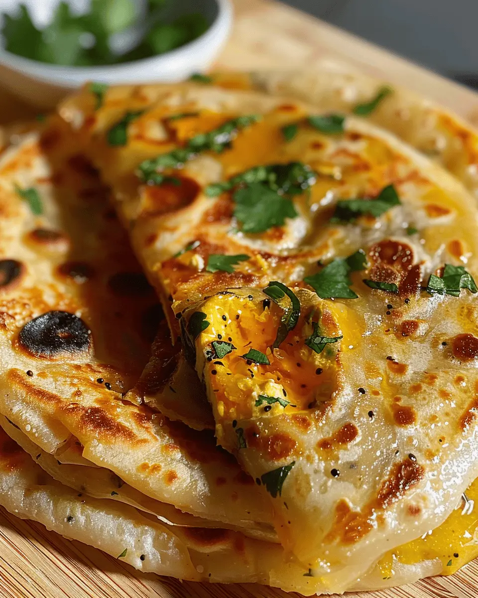 Indian-Inspired Breakfast Paratha: A Tasty Start to Your Day