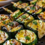 Garlic Butter Zucchini Skewers