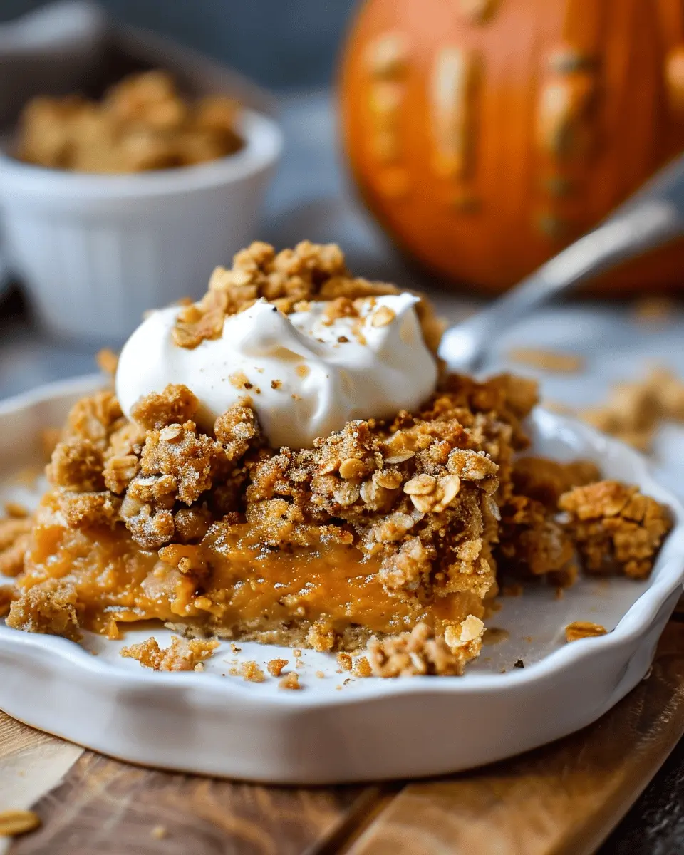 Pumpkin Crisp: The Easy Indulgence Your Fall Table Needs