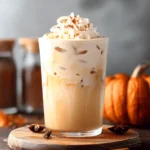 Iced Pumpkin Cream Chai Tea Latte