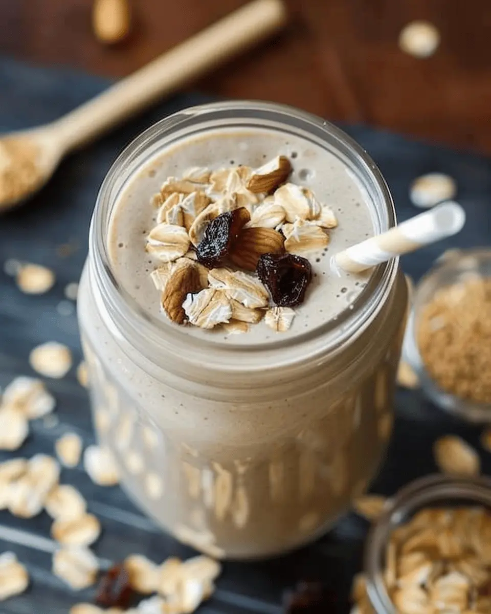Oatmeal Smoothie: Energizing Recipe for a Healthy Start