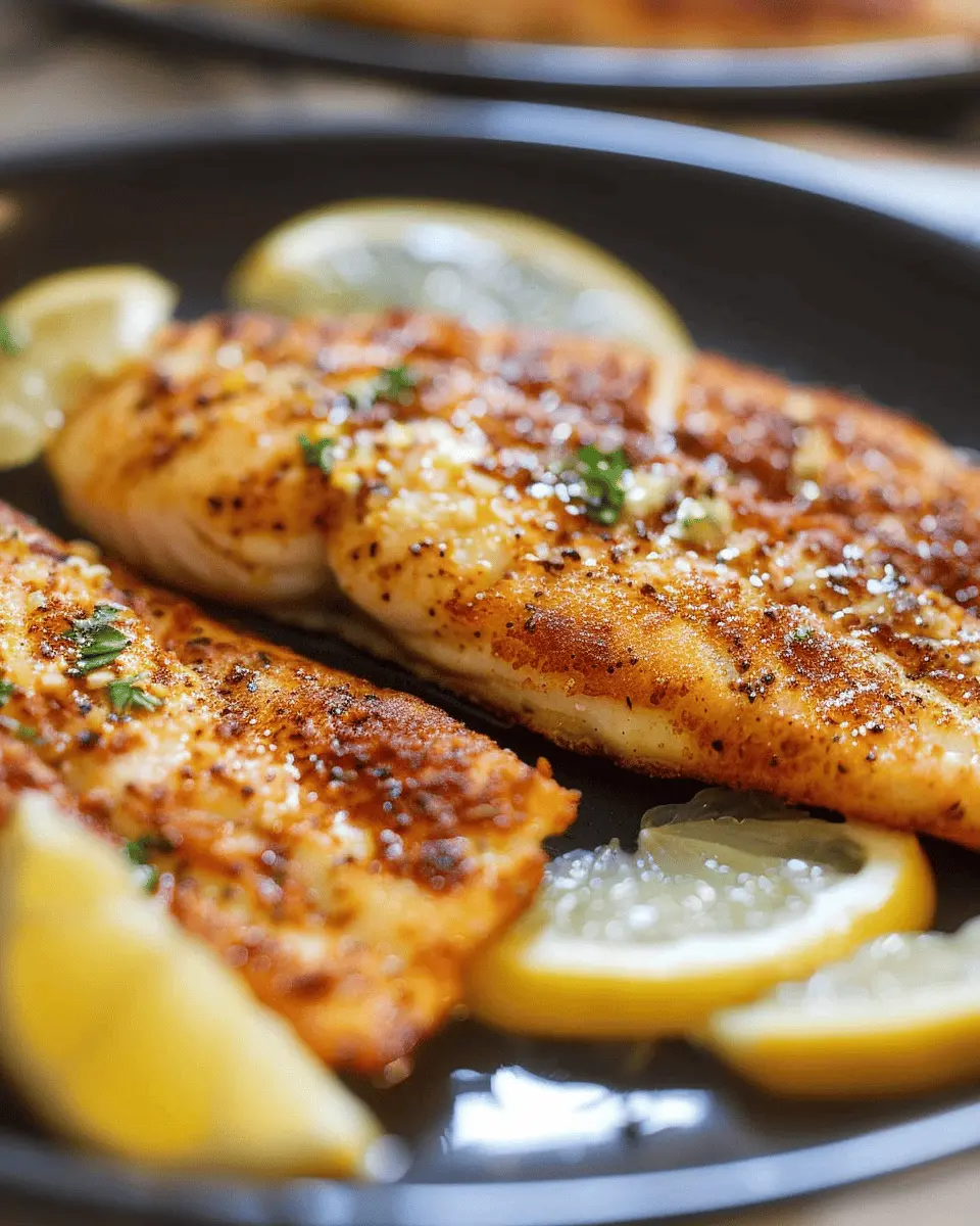 Pan Fried Lemon Butter Tilapia: The Easy, Flavorful Delight