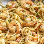 Creamy Garlic Shrimp Pasta