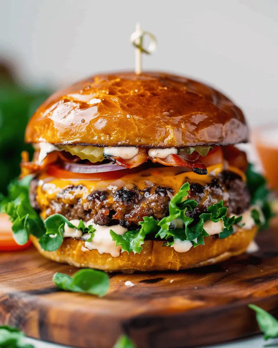 Crack Burger Recipe: Indulgent Twist with Turkey Bacon Delight