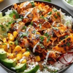 Street Corn Chicken Rice Bowl