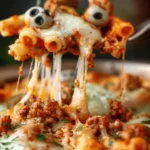 Spooky Baked Ziti Recipe