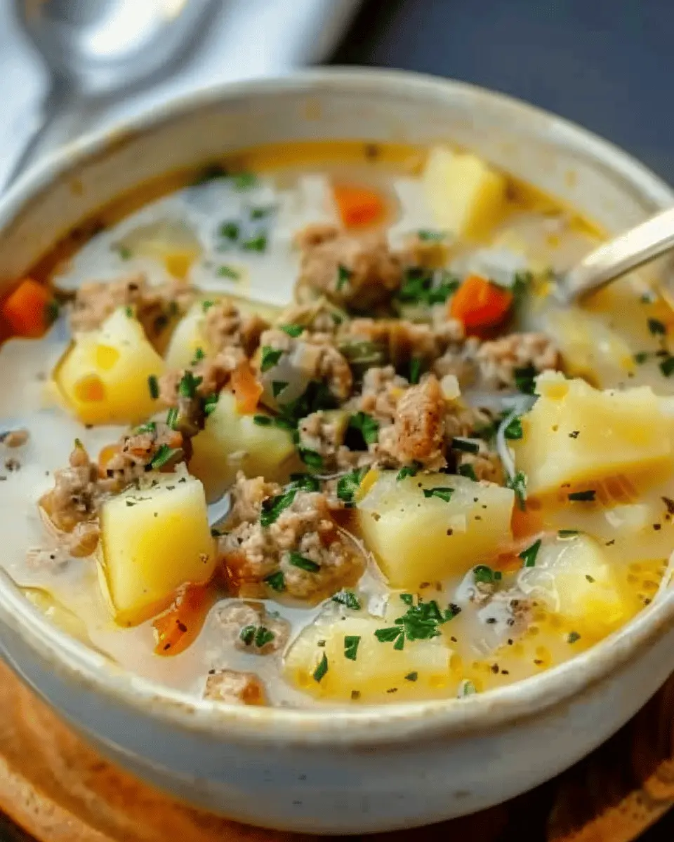 How to Make Sausage Potato Soup