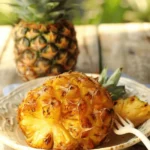 Brown Sugar Roasted Pineapple