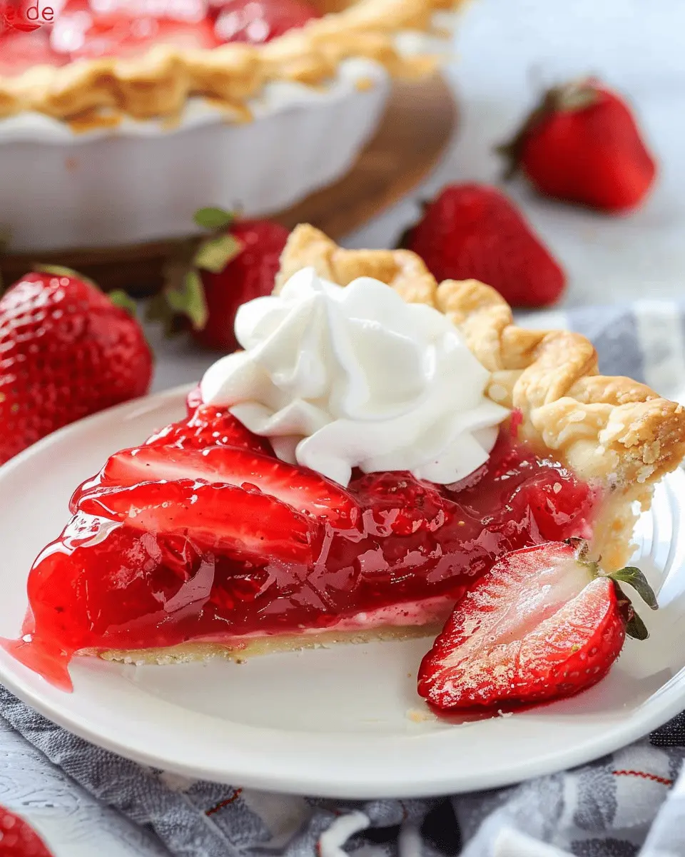 copycat strawberry pie recipe that’s easy and truly delicious