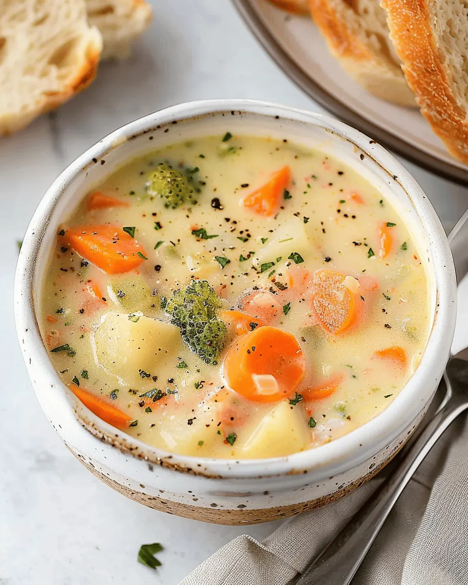 Creamy Vegetable Soup: A Cozy and Wholesome Delight for All
