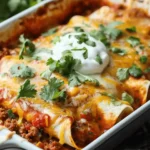 Ground Beef Enchiladas