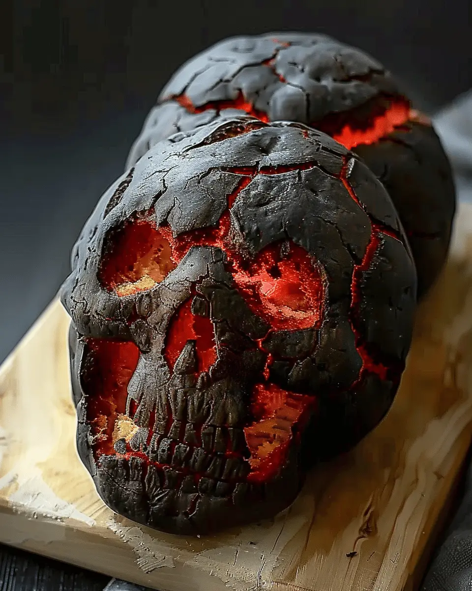 Easy Halloween Brimstone Bread