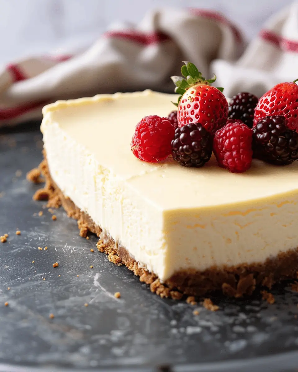 The Best Easy Cheesecake Recipe