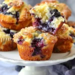 Blueberry Cream Cheese Muffins recipe