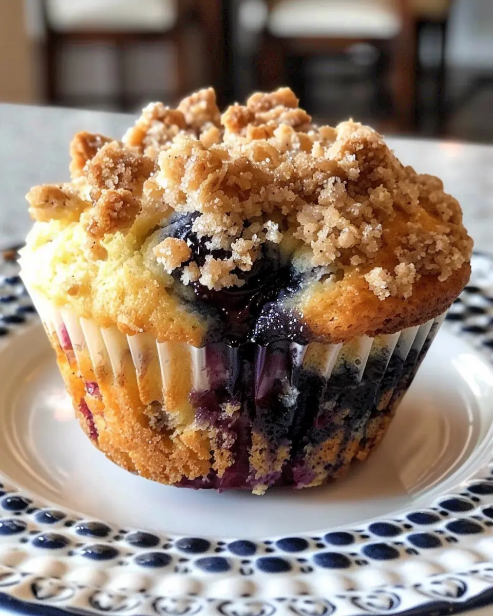 Cozy Blueberry Streusel Muffins: The Best Homemade Treats