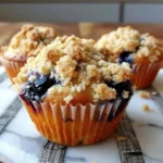Amazing Blueberry Streusel Muffins