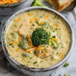 The BEST Vegan Broccoli Cheddar Soup
