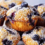 Blueberry Muffins Moist Fluffy