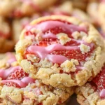 Strawberry Crunch Cookies