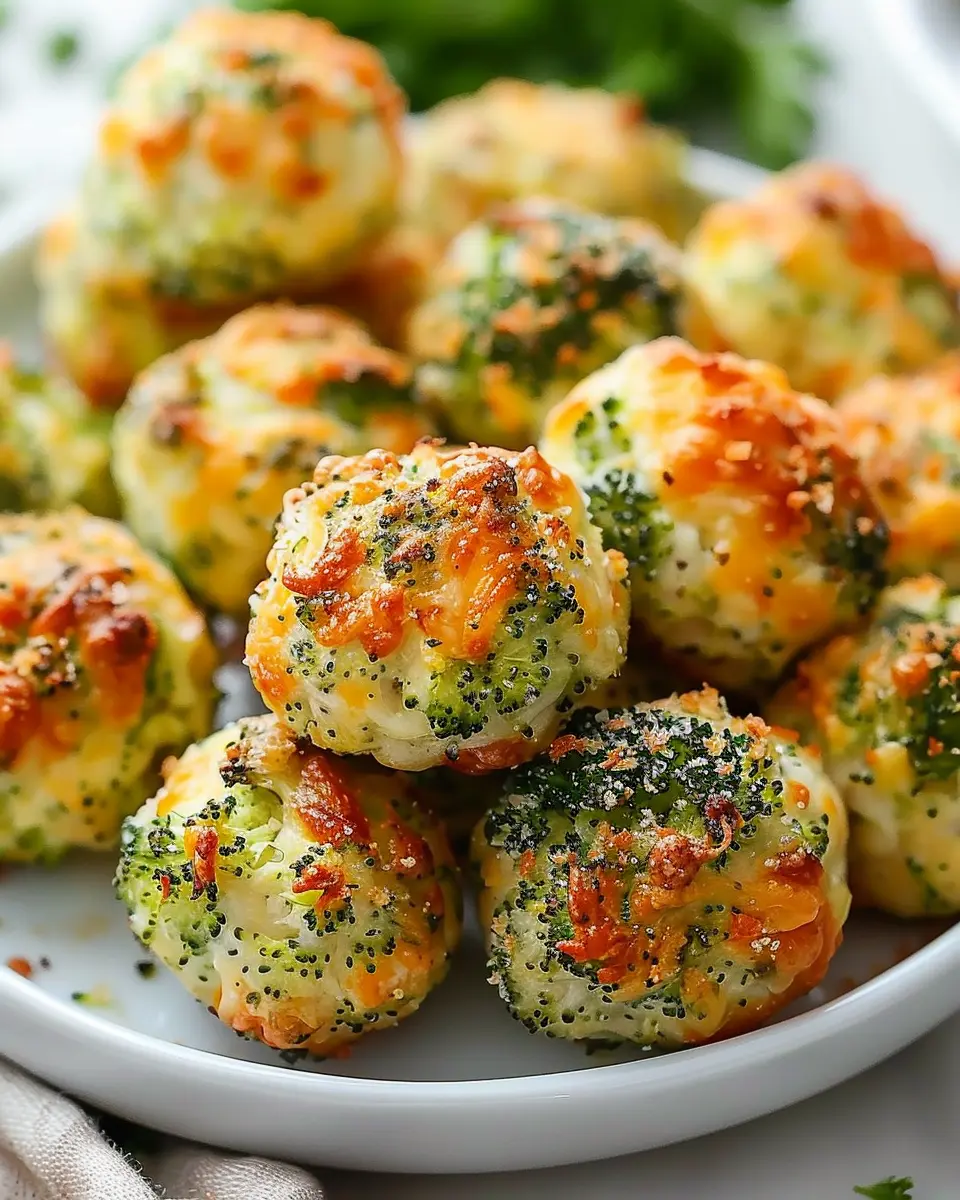 Baked Broccoli Cheese Balls: Easy, Guilt-Free Appetizer Delight