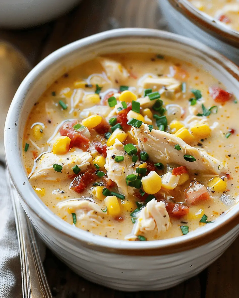 Chicken and Corn Chowder
