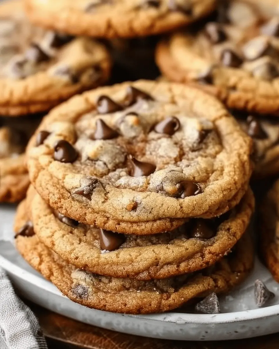 Bakery Style Chocolate Chip Cookies