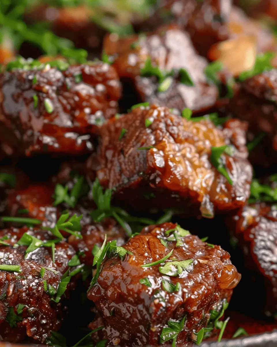 Garlicky Honey-Glazed Beef Cubes for Juicy Weeknight Dinners