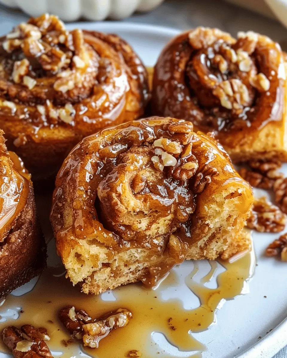 Irresistible Pumpkin Sticky Buns for Indulgent Cozy Fall Mornings