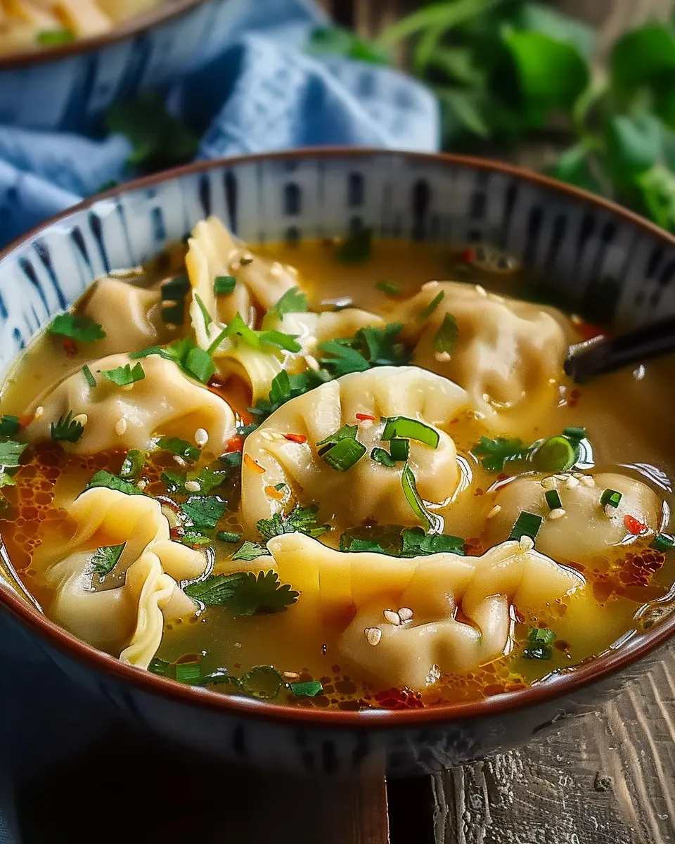 Hearty Curry Dumpling Soup: A Comforting Delight for All