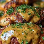 Pretzel Chicken with Mustard