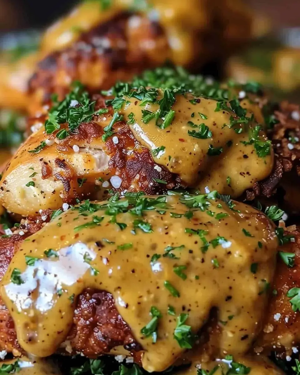 Pretzel Chicken with Mustard: Easy and Delicious Homemade Delight