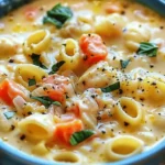 Hearty Creamy Ditalini Soup for Chilly Nights