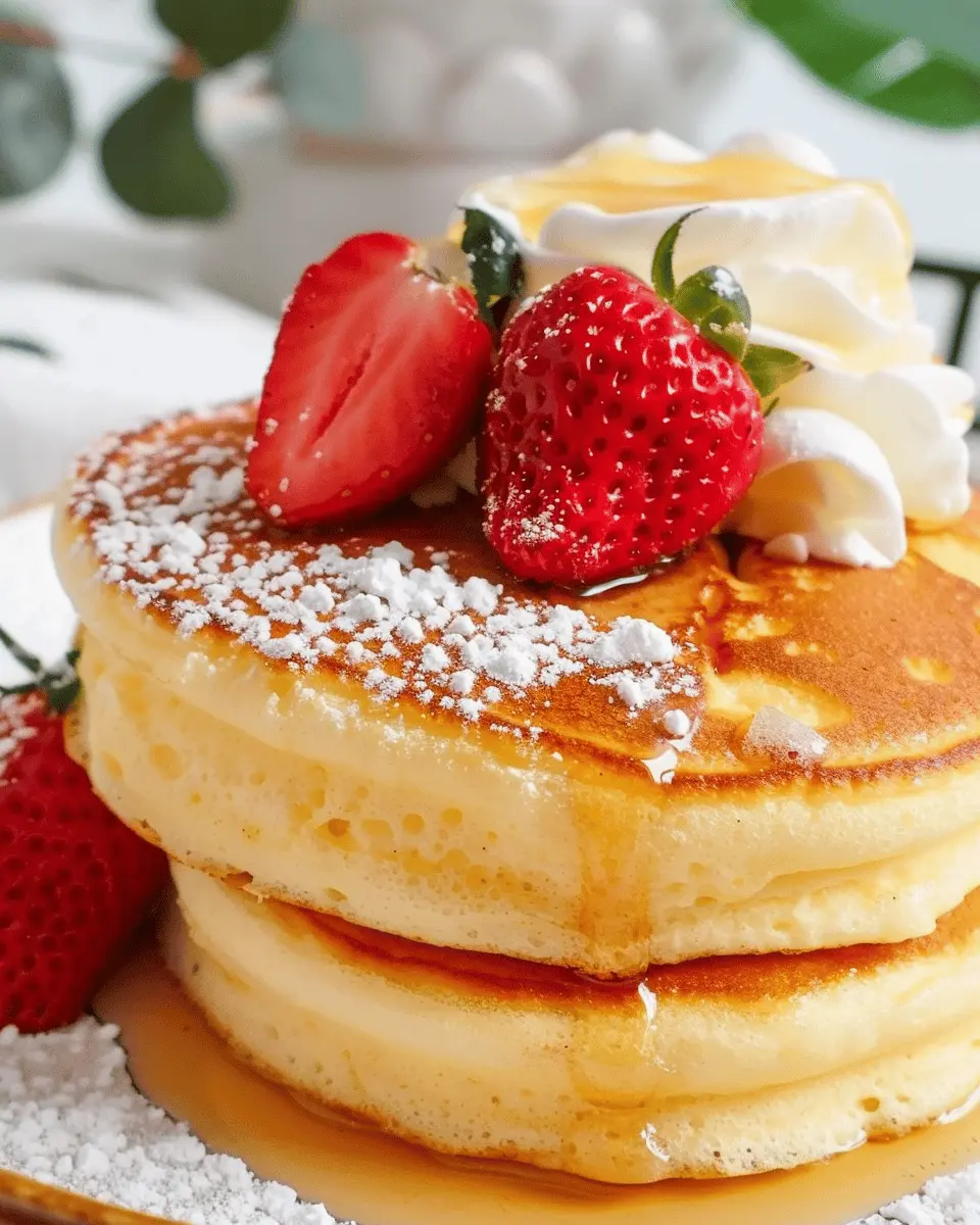 Fluffy Japanese Soufflé Pancakes: The Best Easy Recipe to Try at Home