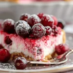 Irresistibly Yummy No-Bake Cranberry Cheesecake Delight