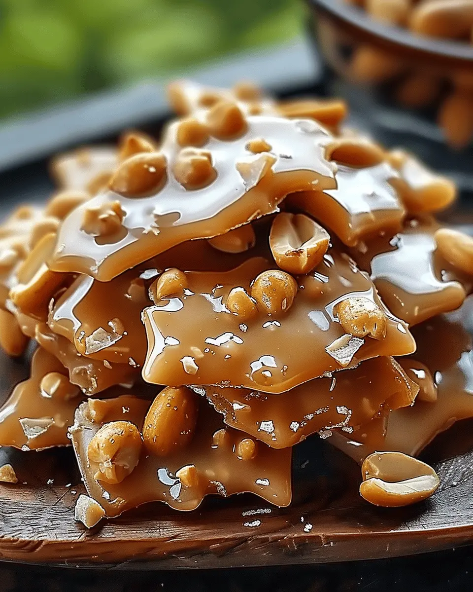Irresistibly Crunchy Cashew Brittle: The Best Homemade Treat
