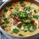 Spicy Jalapeño Popper Chicken Soup