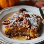 Pumpkin Pecan Cobbler