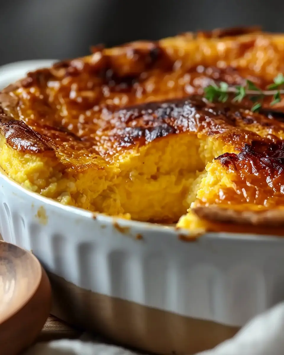 Pumpkin Cottage Cheese Bake