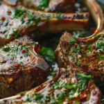 Juicy Garlic Butter Lamb Chops