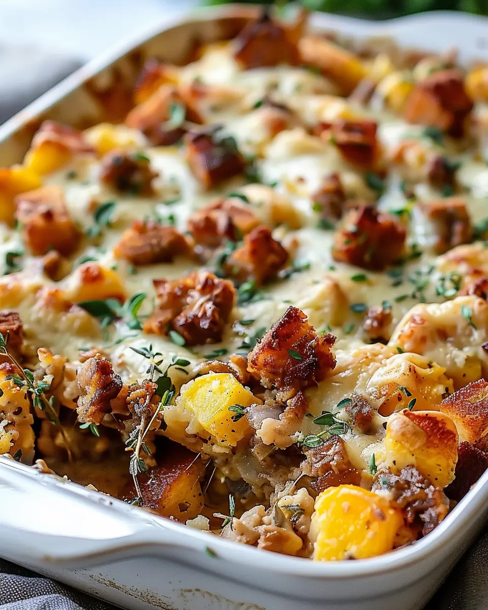 Delightful Unusual Fall Casseroles to Warm Your Heart with Turkey Bacon and Chicken Ham